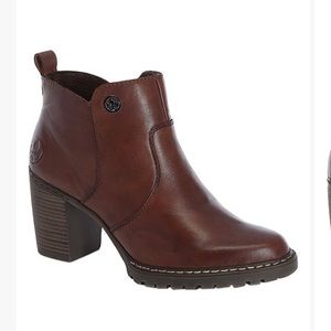 Reiker leather bootie